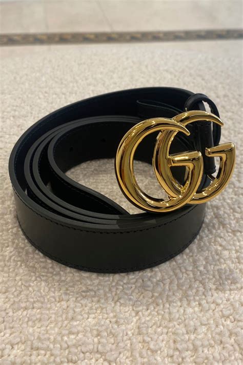 gucci marmont shiny belt